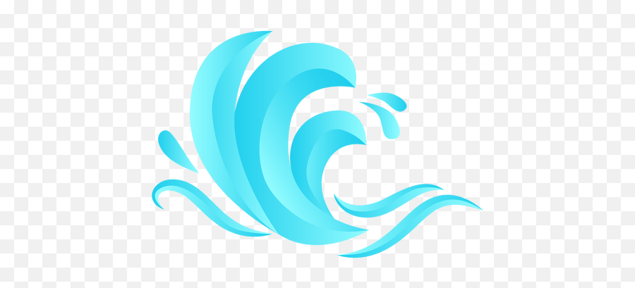 Wave Sea Flat - Ola De Mar Png Emoji,Ocean Wave Emoji