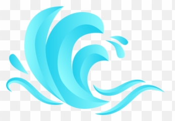 Wave Sea Flat - Ola De Mar Png Emoji,Ocean Wave Emoji