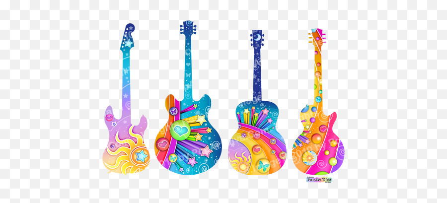 August 2013 - Peter Max Guitars Emoji,All Deviantart Plz Emoticons