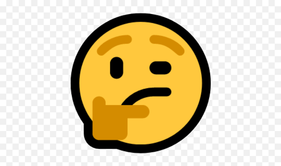 Emoji Image Resource Download - Windows Thinking Face Microsoft,Thikning Emoji Emoji Image Resource Download - Windows Thinking Face Microsoft,Thikning Emoji