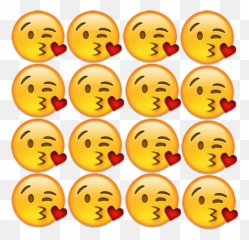 Sticker Maker - Emoji Grid Happy,Emoticon With Eyelashes