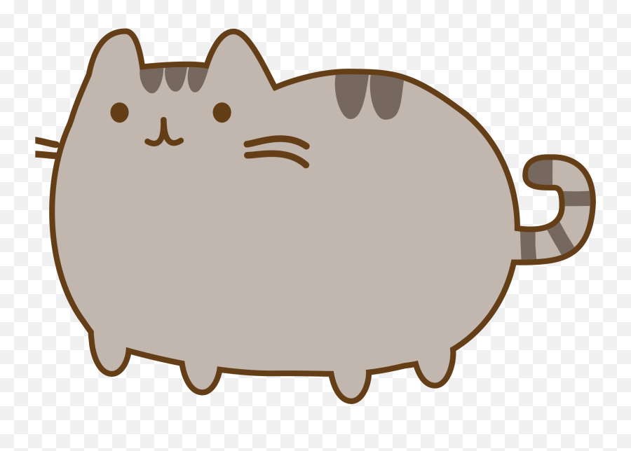 Pusheen Cat Gif Png - Cartoon Cat Walking Png Emoji,Pusheen Scooter Emoji