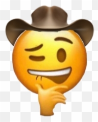 Bro I Just Canu0027t Edanonymemes - Cowboy Emoji Transparent,Binge Emoticon
