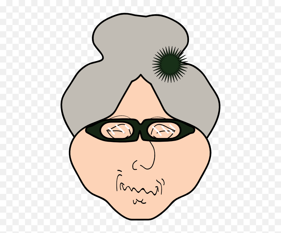 Old Grandma Clipart I2clipart - Royalty Free Public Domain Emoji,Grandmom Of The Year Emoticons