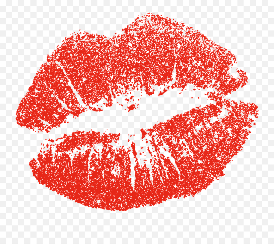 Kiss Lipstick Woman Mouth Mark - Vivid Imagery12 Inch By 18 Inch Laminated Poster With Bright Colors And Vivid Imageryfits Perfectly In Many Emoji,Mouth Emotions Reference Lips