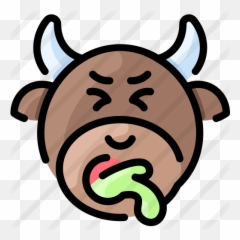 Throw Up - Hewan Kurban Kartun Png Emoji,Throwing Up Cartoon Emoji
