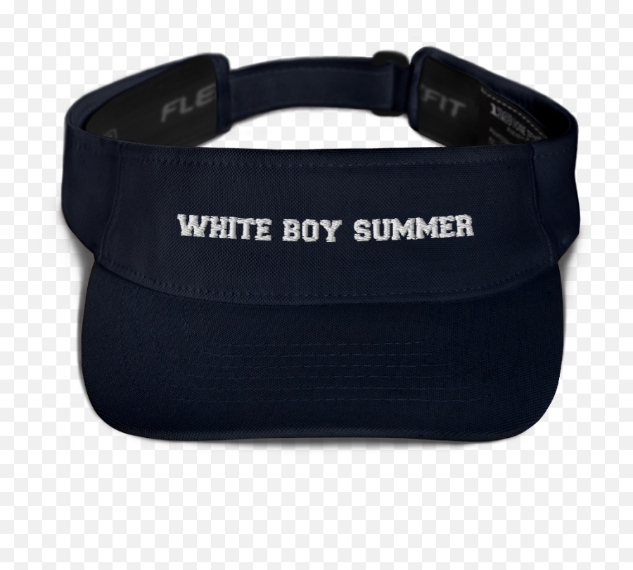 Varsity Visor White Boy Summer - Neoprene Emoji,Visor Emoji