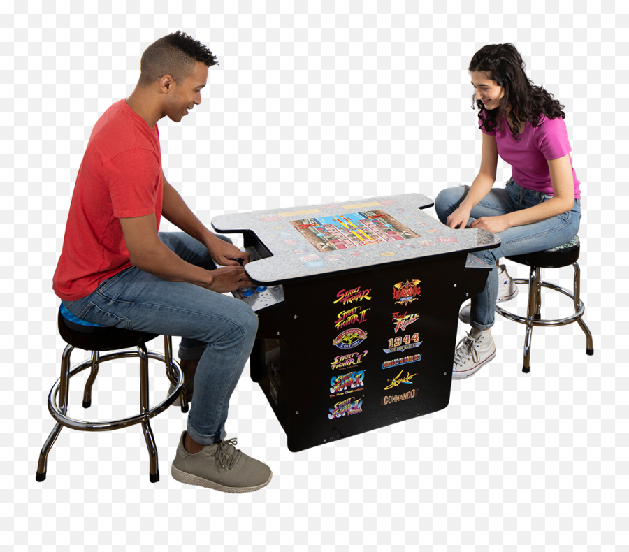 Street Fighter Ii Head 2 Head Table Arcade1up - Walmartcom Street Fighter Table Emoji,Street Fighter 2 Moves List Emoticons