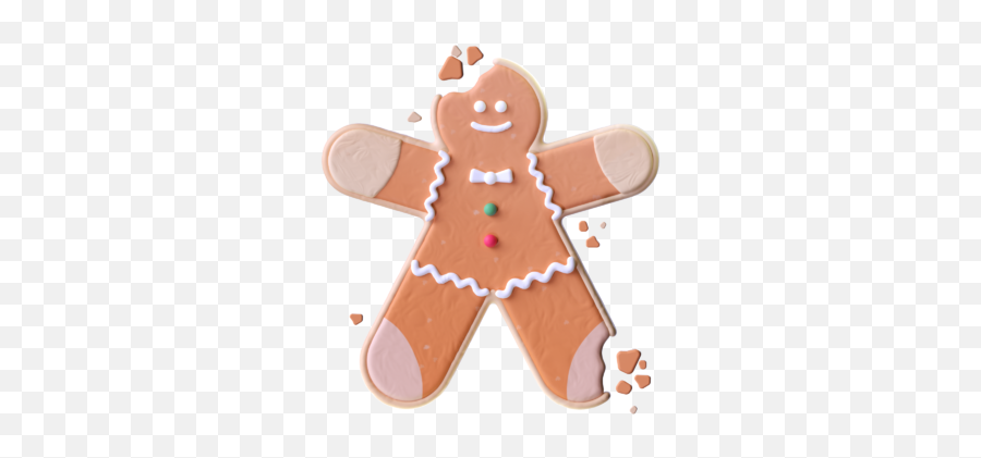 Cooking Christmas Gingerbread Man Free Icon Of Free - Soft Emoji,Whatsapp Emoticons Ginger