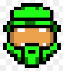 Halo Helmet Pixel Art Maker - Halo Helmet Pixel Art Emoji,Halo Emoticon