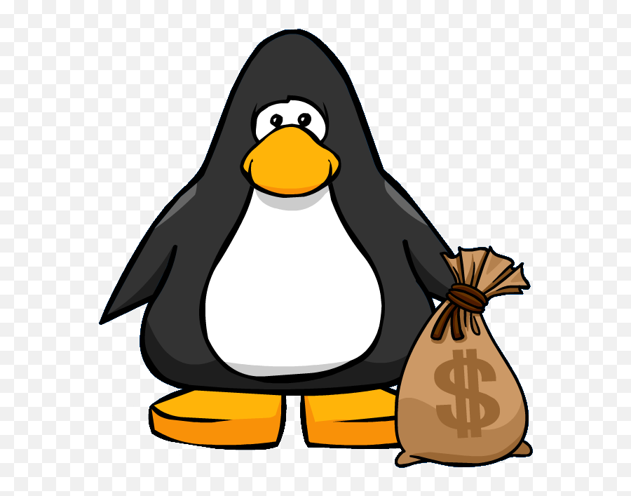 Money Bag Club Penguin Wiki Fandom - Halloween Club Penguin Png Emoji,Money Bag Emoji Transparent