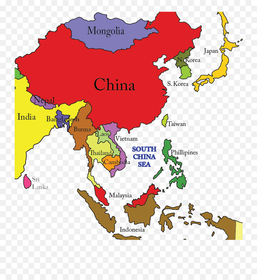 The Navies Of China And The Philippines - South Asia Map Philippines Emoji,Pinoy Text Emoticons