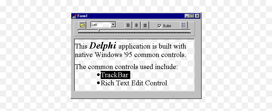 Introducing Delphi 0 For Windows 95 And - Dot Emoji,How To Draw Emojis In Richedit Control