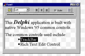 Introducing Delphi 0 For Windows 95 And - Dot Emoji,How To Draw Emojis In Richedit Control