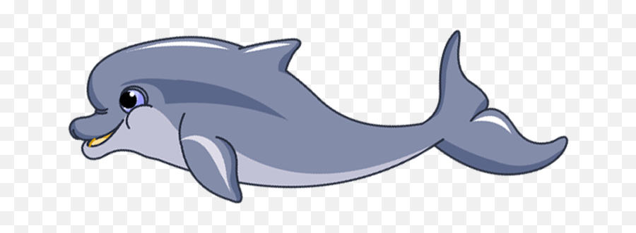 Cartoon Baby Dolphin Png Image - Png Image Of A Cartoon Dolphin Emoji,Dolphin Emoji Vector