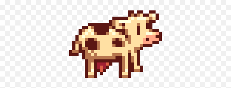 Stardew Art By Levi325 - Pixilart Stardew Cow Emoji,Stardew Valley Animals Emotions