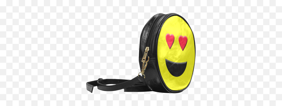 Emoticon Heart Smiley Round Sling Bag Model 1647 Id D351884 - Happy Emoji,Eye Bag Emoticon