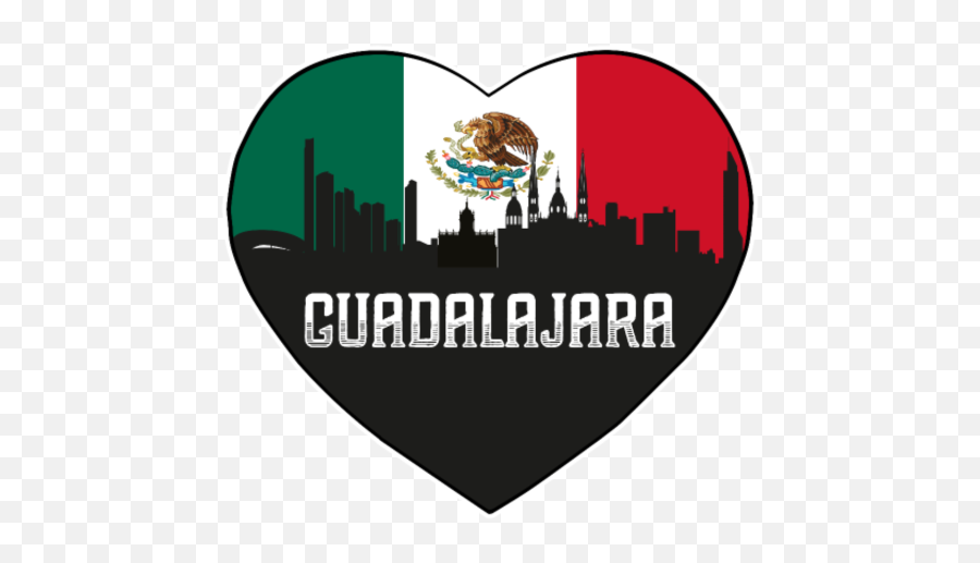 Guadalajara Mexico Skyline Silhouette - Imagen Bandera De Mexico Monterrey Emoji,Make London Flag Emoticon