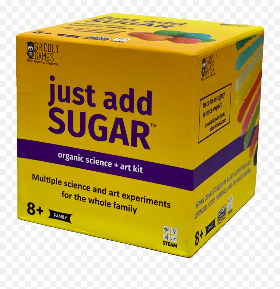 Yellow Art Kit Griddly Games Just Add Sugar Organic Science Emoji,Pink Sugar Cub Emoji