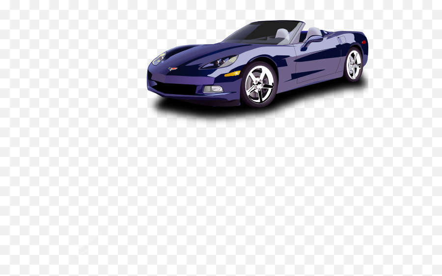 13 Sport Car Vector Clip Art Images - Clip Art Black And Emoji,Corvette Emoticon