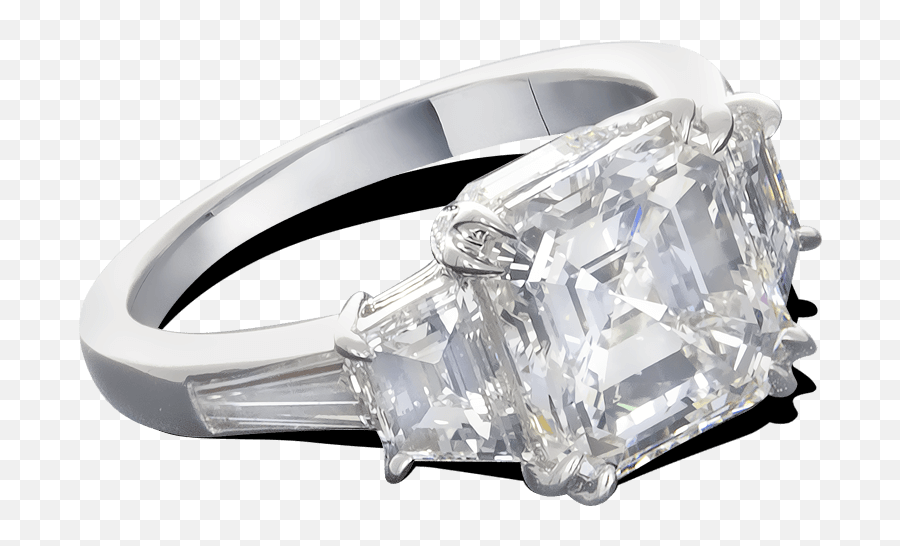 Quintessa R - 0194 Steven Kirsch Emoji,Asscher Cut Cz Ring Emotions