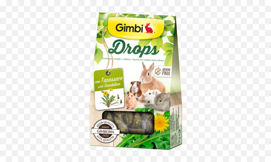 Gimborn Gimbi Drops Grain Free - Con Tarassaco 50g Emoji,Vitakraft Emotion Complete Hamster