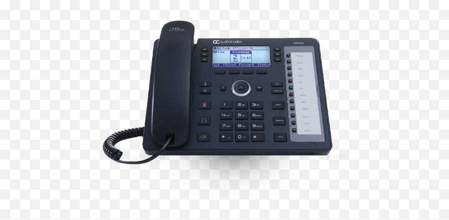 430hd Ip Phone Enterprise Ip Phone Microsoft Teams And - Audiocodes Ip Phone 440hd Emoji,Ms Lync Emoticons