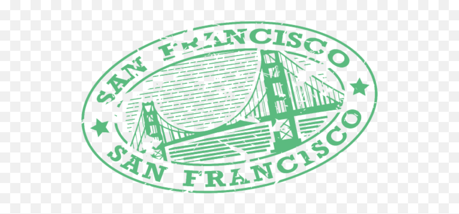 San Francisco Usa Travel Souvenir Stamp Badge Stic In 2021 Emoji,Thunk Emoticon