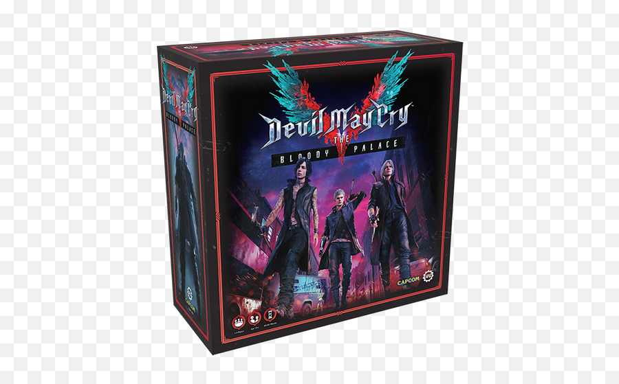 Devil May Cry The Bloody Palace Board Game Emoji,Crying Emoticon With Upside Down A