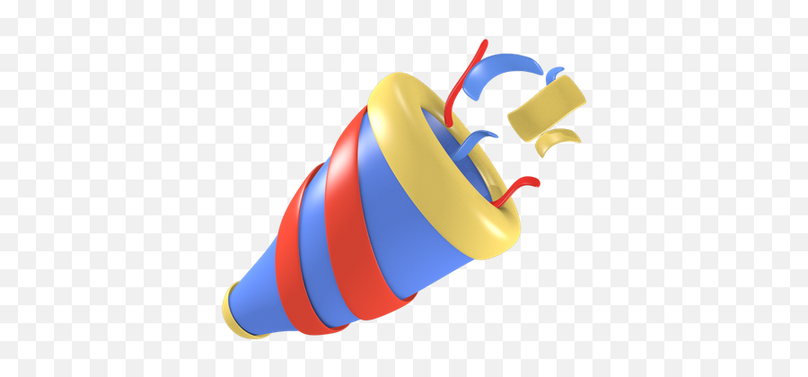 Party Popper Icon - Download In Flat Style Emoji,Party Poppers Emoji