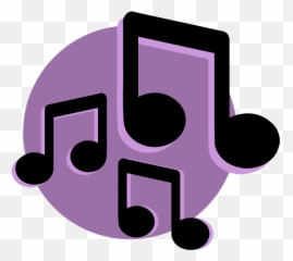 Releasethegroove Emoji,Purple Music Emoji