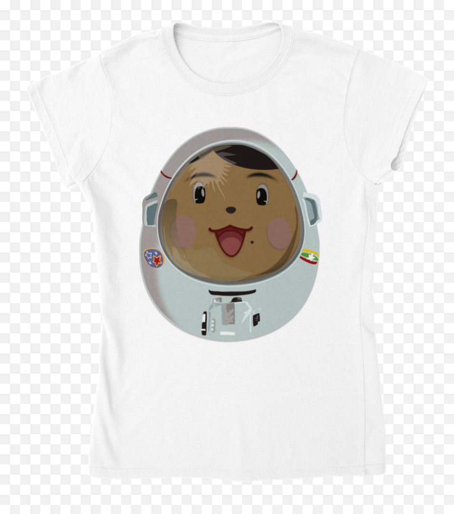 Pyit Taing Htaung Astronaut - Womens Tshirt Emoji,Womens Shirt Emoji