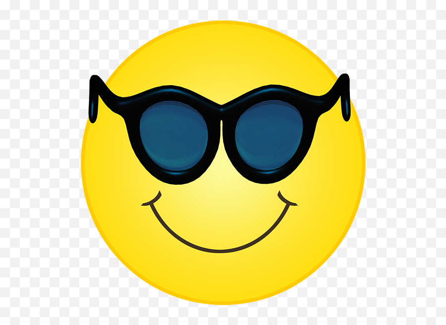 Sun Clipart - Simple Sun With Sunglasses Drawing Emoji,Cat Lying Down Emoticon