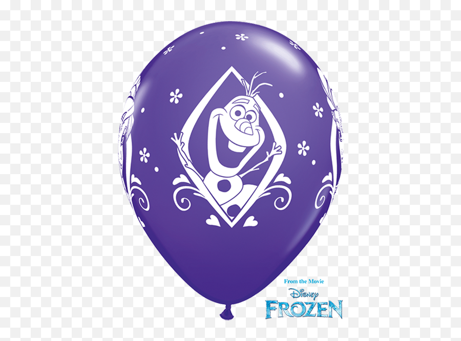 25 X 11 Disney Frozen Happy Birthday Assorted Qualatex - Balloon Emoji,Emoji Party Treats