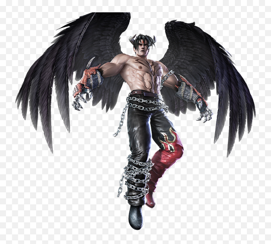 Jin Kazama Devil Png - Devil Jin Tekken 7 Png Emoji,Two Angels Two Devils Emoji