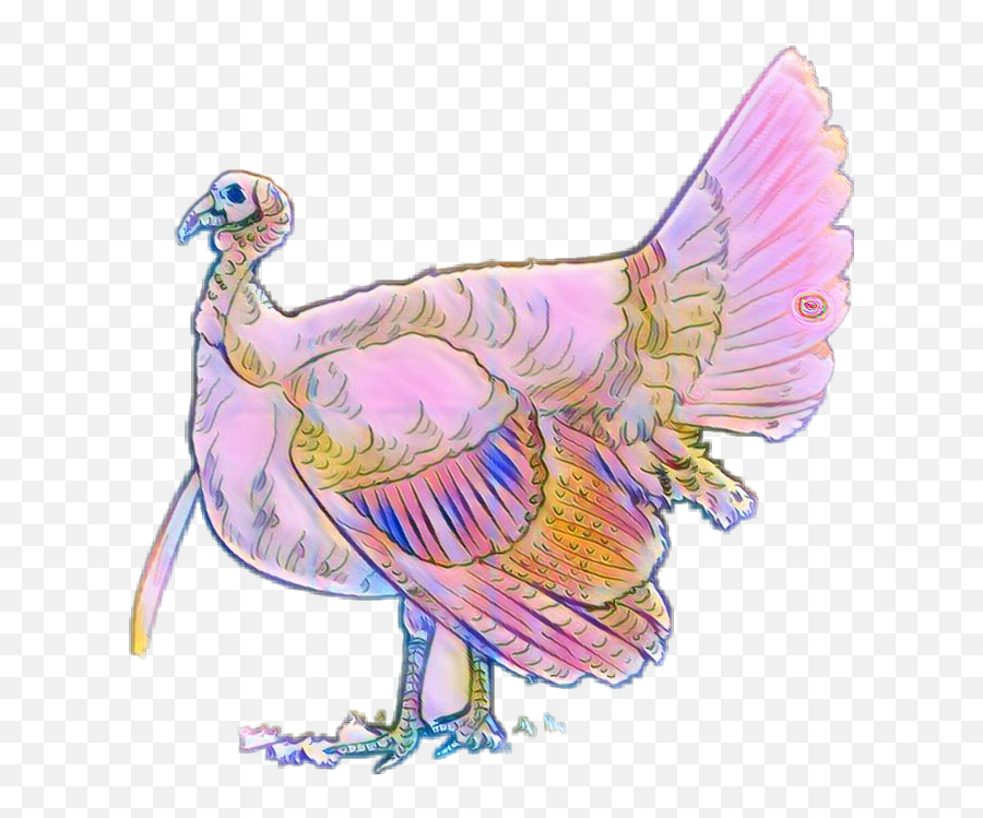 Turkey Thanksgiving Happy Sticker By Aishamo - Wild Turkey Emoji,Turkey Emoji Images