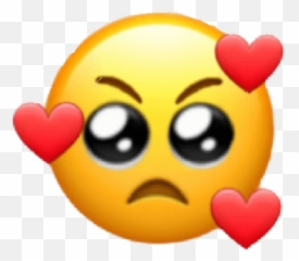 New Emoji By Rindhaaa - Angry Love Emoji Meme,Cat Heart Emoji