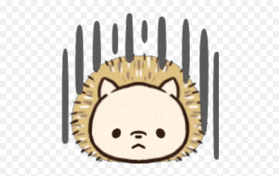 Little Hedgehog Stickers For Whatsapp - Happy Emoji,Hedgehog Emoji Android