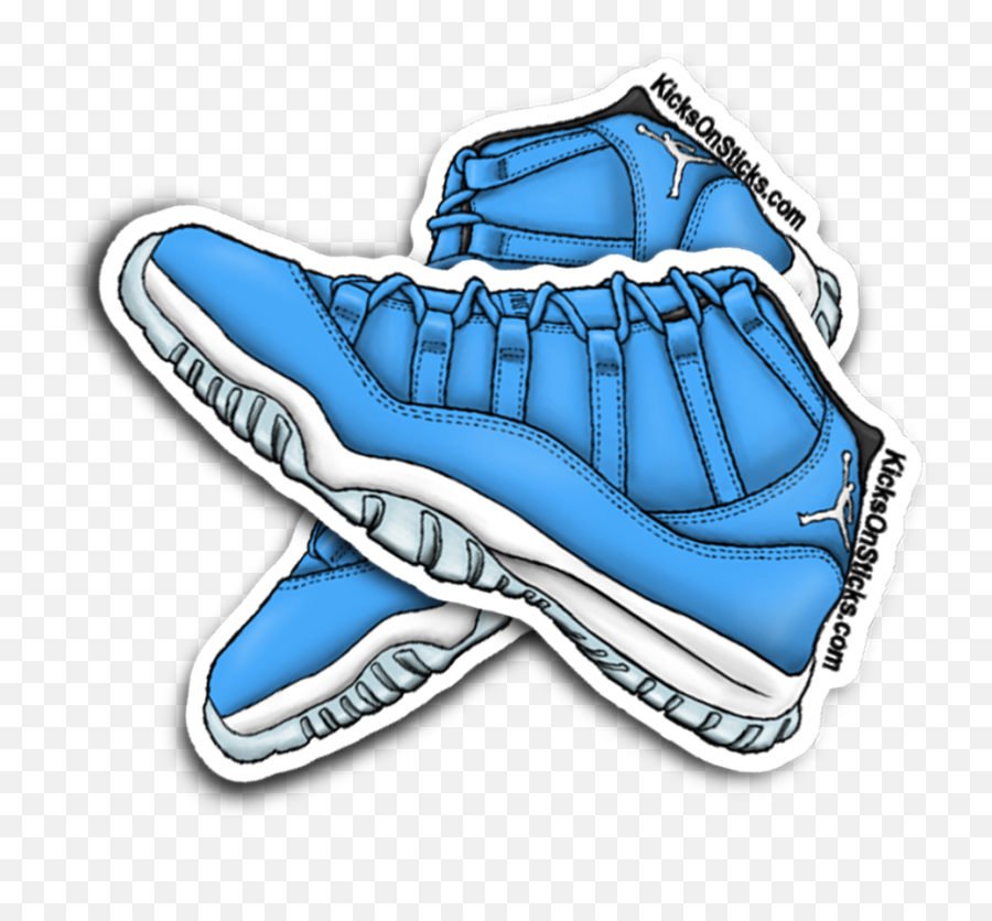 Nike Air Jordan Xi Clipart - Blue Jordan Clipart Emoji,Emoji Shoes Jordans