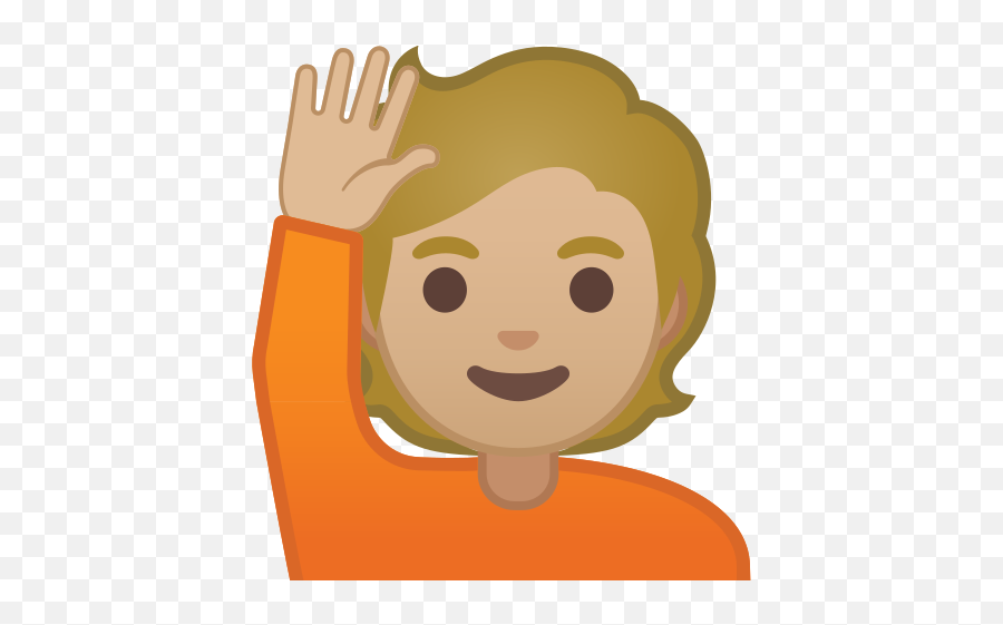 Medium - Happy Emoji,Raised Arm Emoji