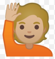 Medium - Happy Emoji,Raised Arm Emoji