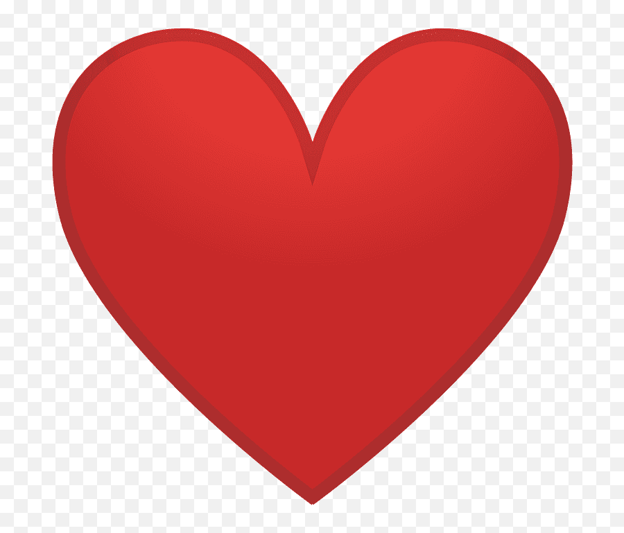 Red Heart Emoji - Clip Art Love,Red Heart Emoji