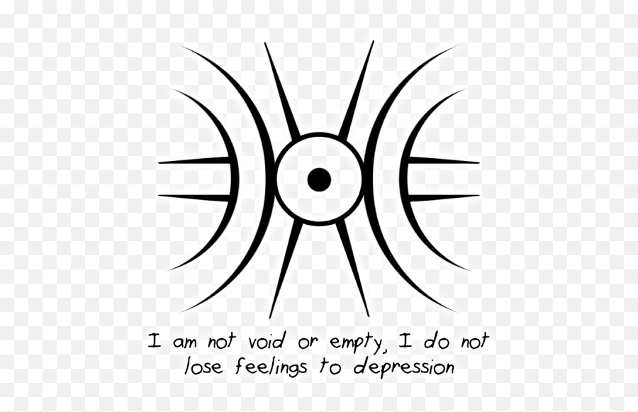 Pin - Depression Sigil Emoji,No Emotions For Magick