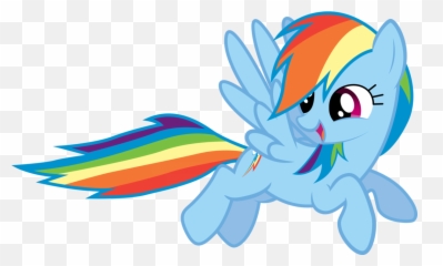 My Little Pony Rainbow Dash Flying - Little Pony Rainbow Dash Png Emoji,My Little Pony Rainbow Dash Sunglasses Emoticons