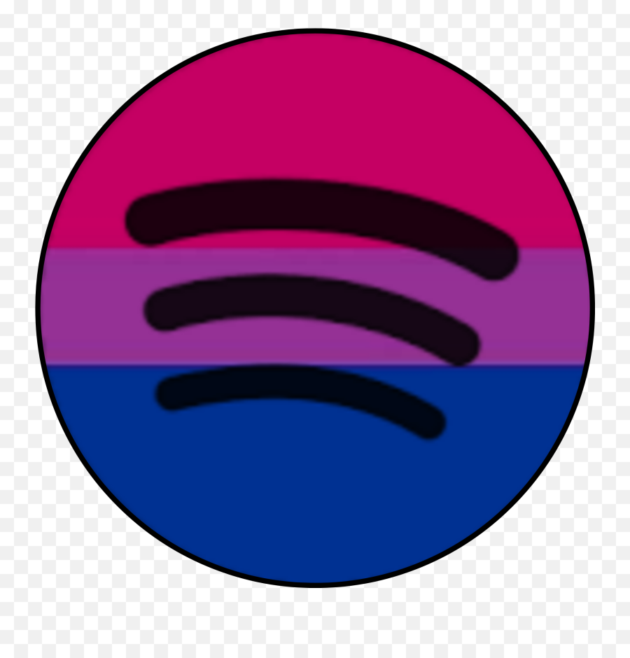 Spotify Bi Sticker - Dot Emoji,Purple Emoji Spotify