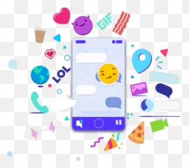 Personalized Emoticons Stamps Or Stickers By Gracegit - Dot Emoji,Personalized Emoji