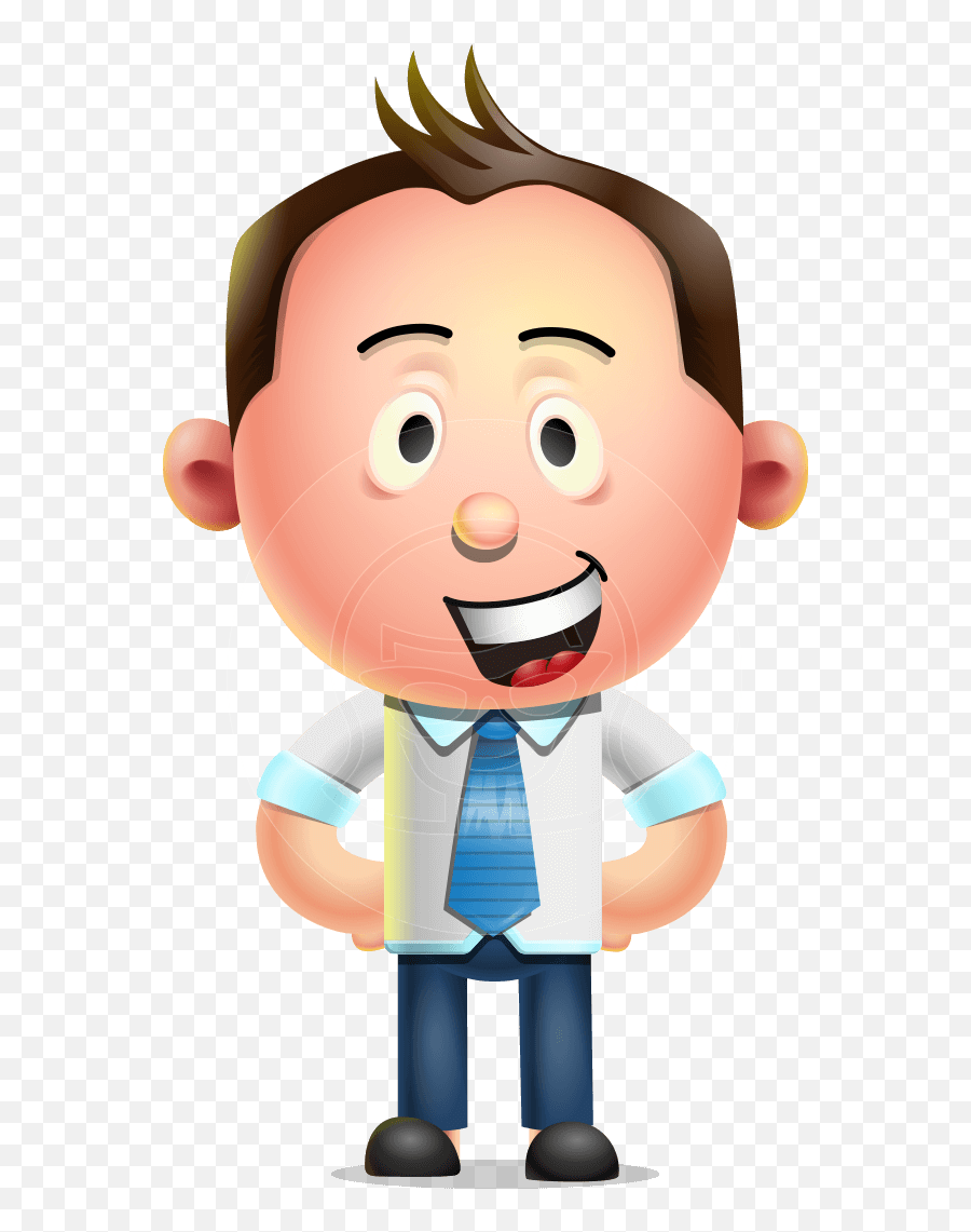 Vector 3d Businessman Character Design - Synology Nas Usb Slot Emoji,Character Design Emotion Happy