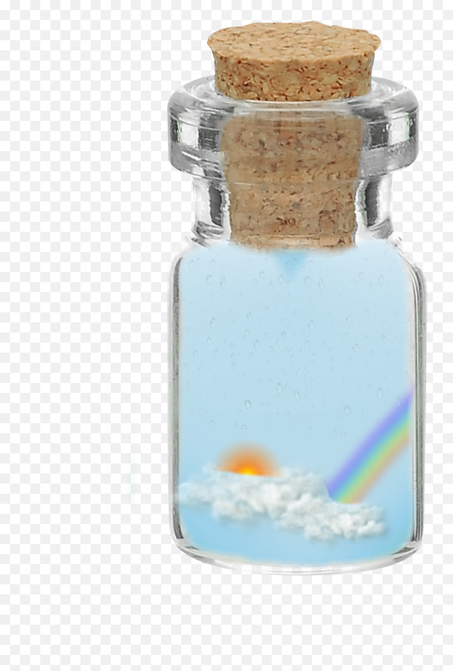 Discover Trending Tarro Stickers Picsart - Transparent Glass Bottle Png Emoji,Tarro Emojis Cerveza