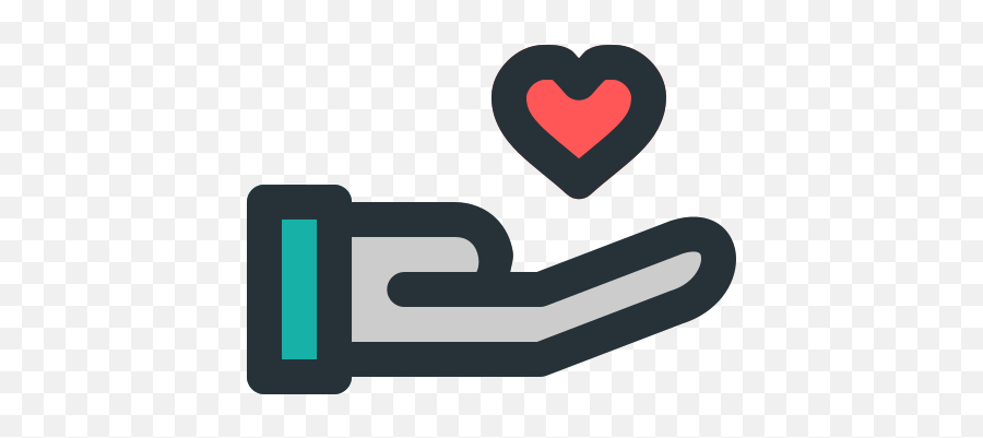 Care Hand Heart Love Medical Icon - Free Download Language Emoji,Heart Emoji Tumb