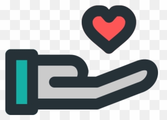 Care Hand Heart Love Medical Icon - Free Download Language Emoji,Heart Emoji Tumb
